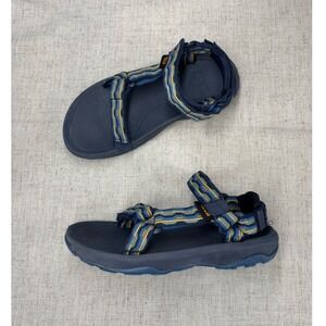 Teva Kids Hurricane XLT2 Sandals Blue Yellow Strappy Slip On Outdoors Size 1